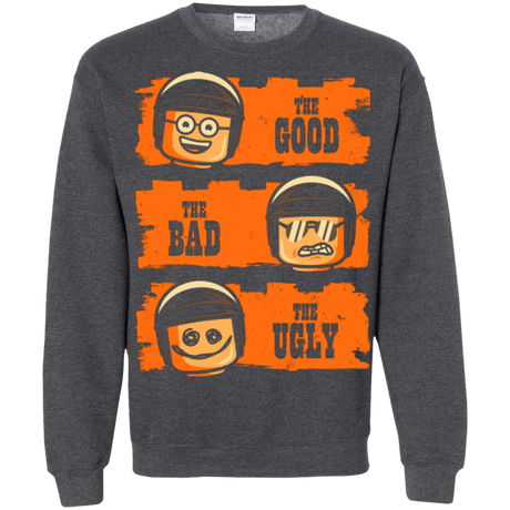 Sweatshirts Dark Heather / Small GOOD COP BAD COP UGLY COP Crewneck Sweatshirt