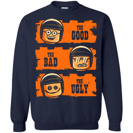 Sweatshirts Navy / Small GOOD COP BAD COP UGLY COP Crewneck Sweatshirt
