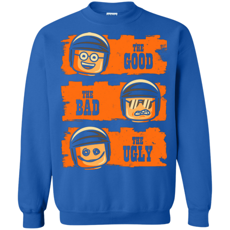 Sweatshirts Royal / Small GOOD COP BAD COP UGLY COP Crewneck Sweatshirt
