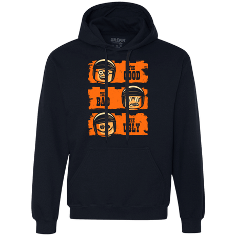 Sweatshirts Navy / Small GOOD COP BAD COP UGLY COP Premium Fleece Hoodie