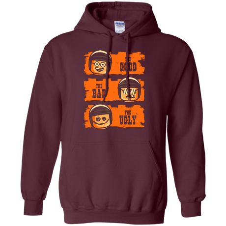 Sweatshirts Maroon / Small GOOD COP BAD COP UGLY COP Pullover Hoodie