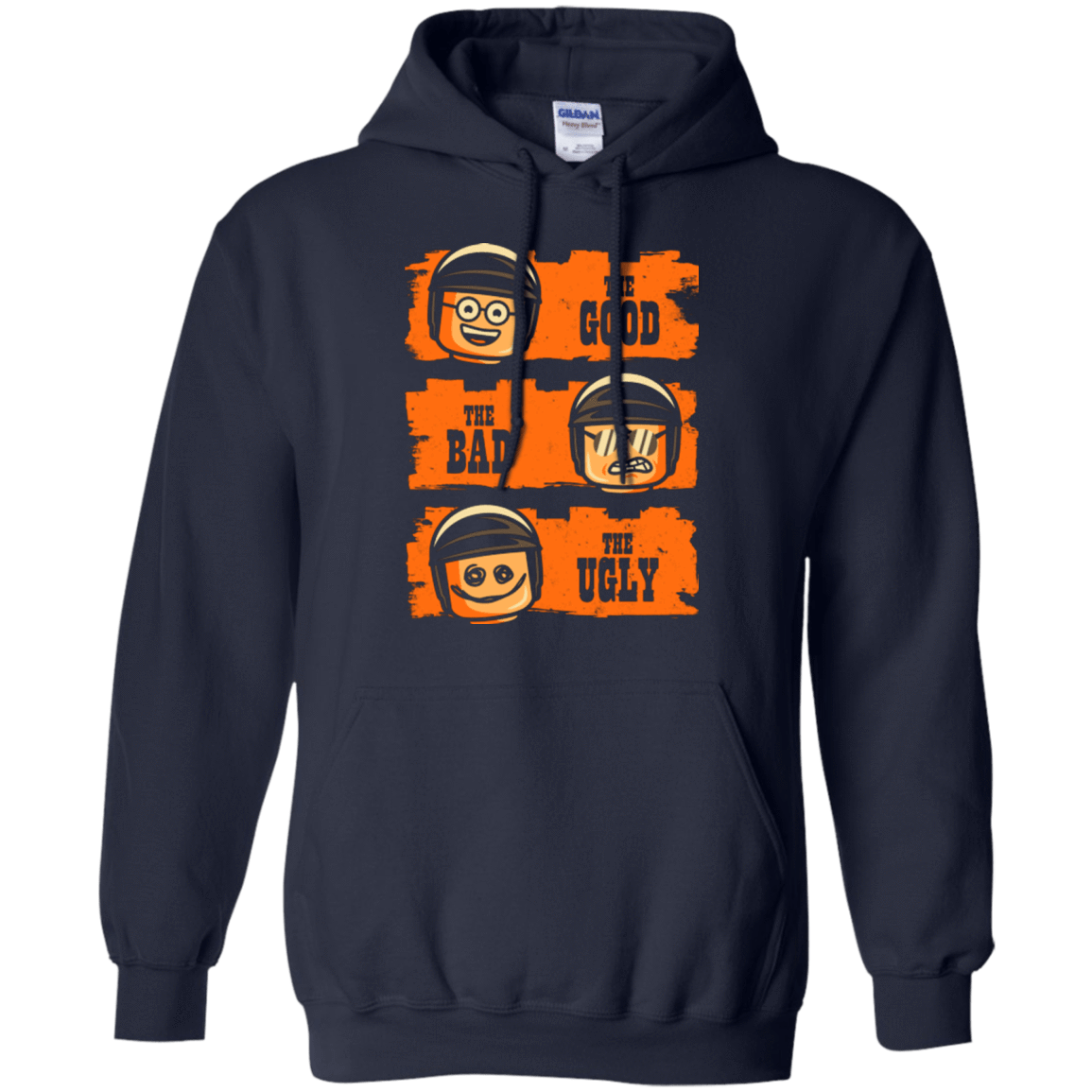 Sweatshirts Navy / Small GOOD COP BAD COP UGLY COP Pullover Hoodie