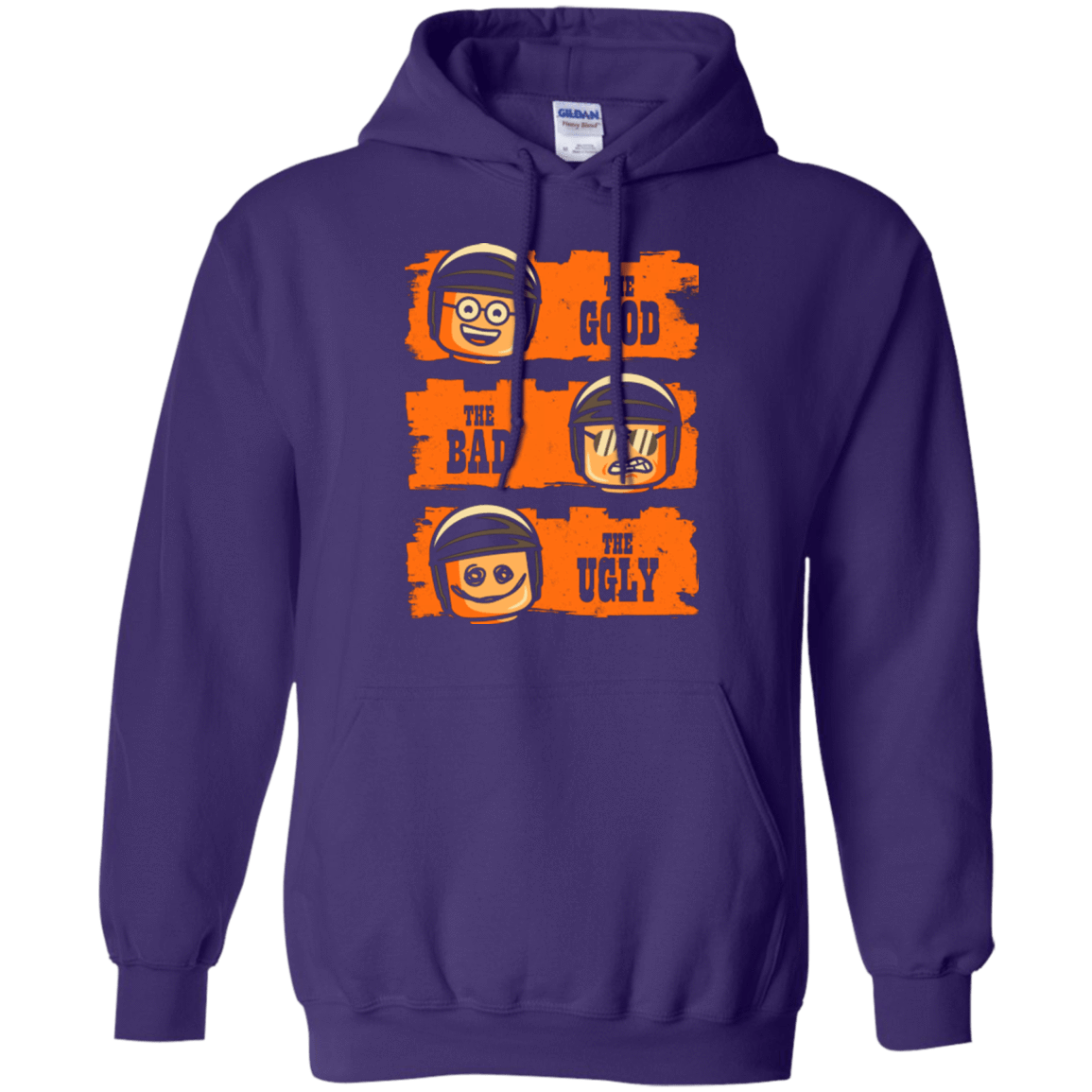 Sweatshirts Purple / Small GOOD COP BAD COP UGLY COP Pullover Hoodie