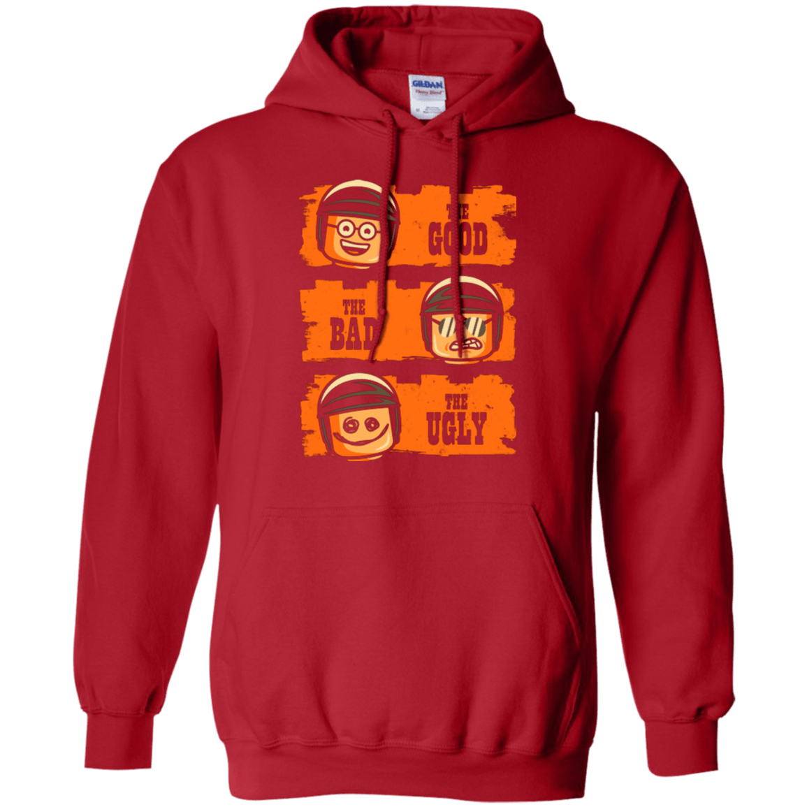 Sweatshirts Red / Small GOOD COP BAD COP UGLY COP Pullover Hoodie