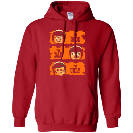 Sweatshirts Red / Small GOOD COP BAD COP UGLY COP Pullover Hoodie