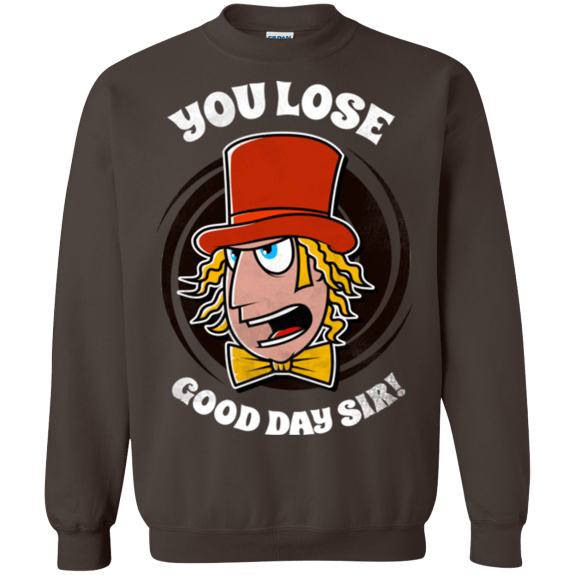 Sweatshirts Dark Chocolate / Small Good Day Sir Crewneck Sweatshirt