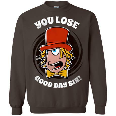 Sweatshirts Dark Chocolate / Small Good Day Sir Crewneck Sweatshirt