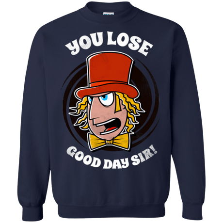 Sweatshirts Navy / Small Good Day Sir Crewneck Sweatshirt