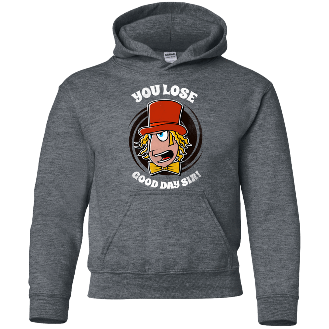 Sweatshirts Dark Heather / YS Good Day Sir Youth Hoodie