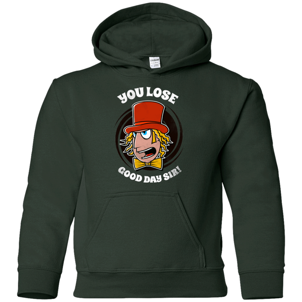 Sweatshirts Forest Green / YS Good Day Sir Youth Hoodie