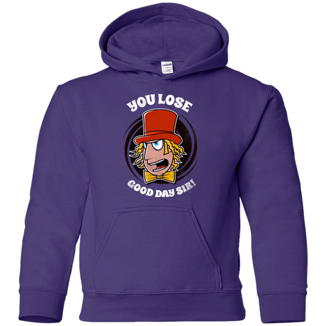 Sweatshirts Purple / YS Good Day Sir Youth Hoodie