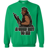 Sweatshirts Irish Green / Small Good Day To Die Crewneck Sweatshirt