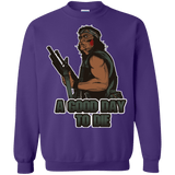 Sweatshirts Purple / Small Good Day To Die Crewneck Sweatshirt