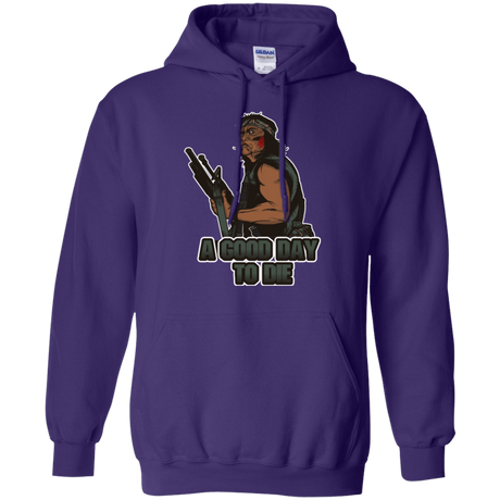 Sweatshirts Purple / Small Good Day To Die Pullover Hoodie