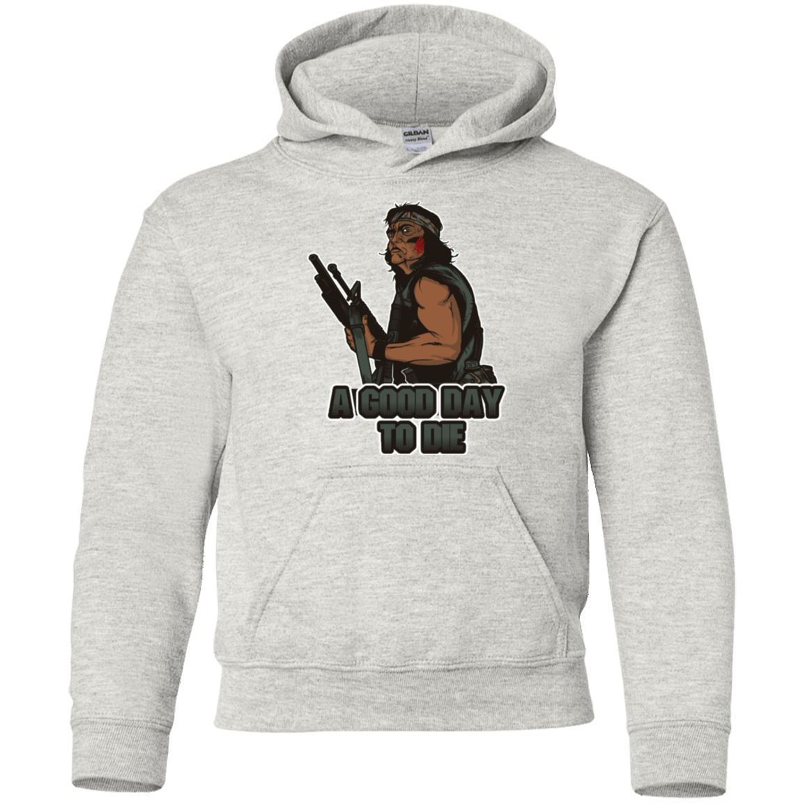 Sweatshirts Ash / YS Good Day To Die Youth Hoodie