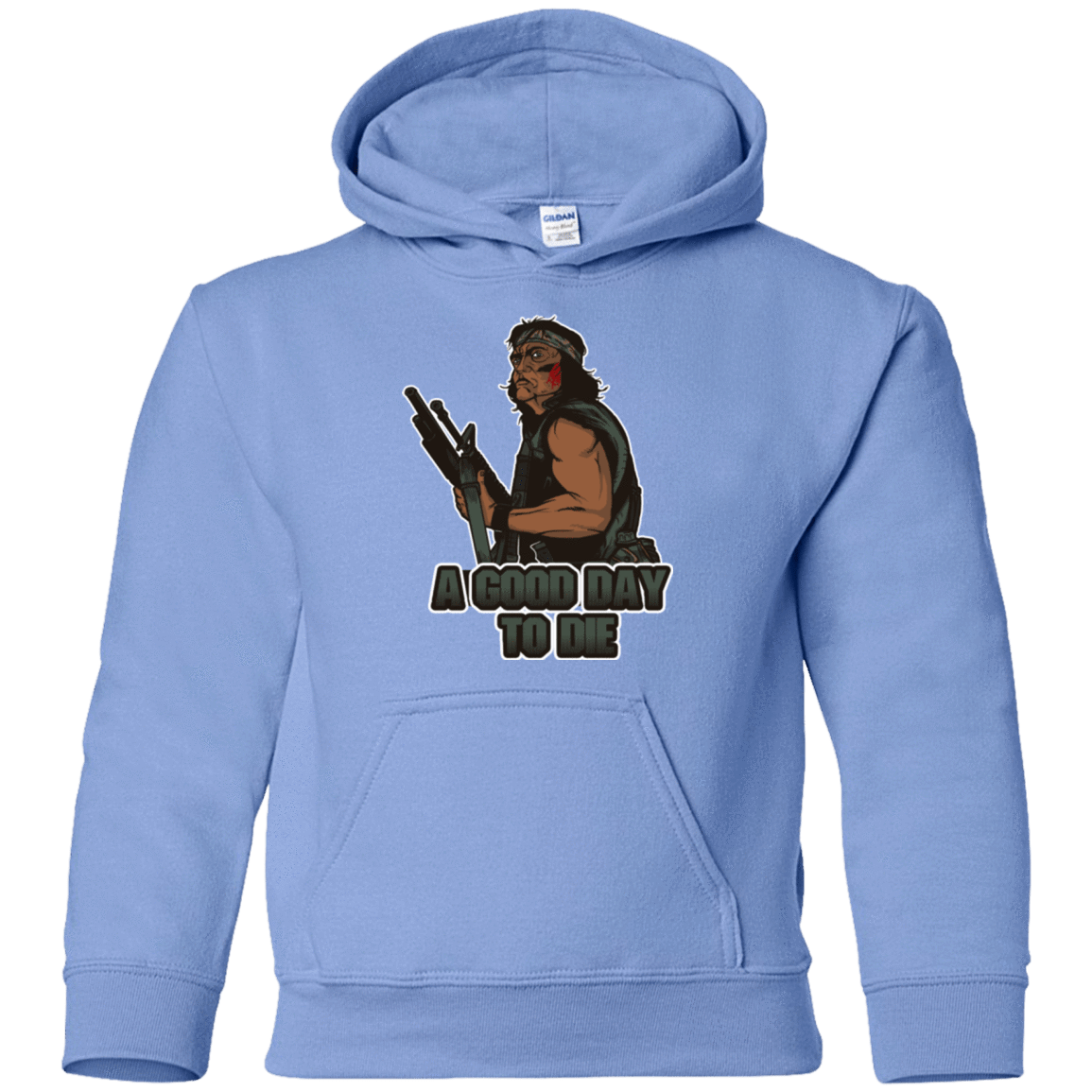 Sweatshirts Carolina Blue / YS Good Day To Die Youth Hoodie