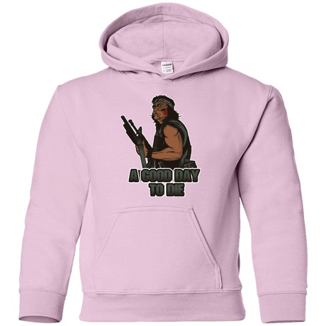Sweatshirts Light Pink / YS Good Day To Die Youth Hoodie