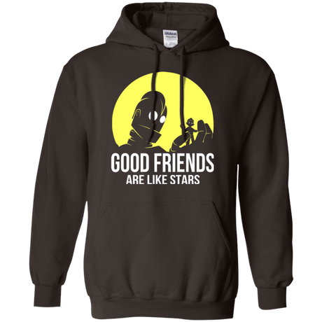 Sweatshirts Dark Chocolate / Small Good friends Pullover Hoodie