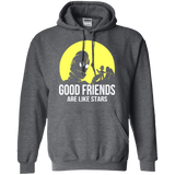 Sweatshirts Dark Heather / Small Good friends Pullover Hoodie
