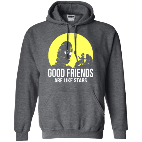 Sweatshirts Dark Heather / Small Good friends Pullover Hoodie