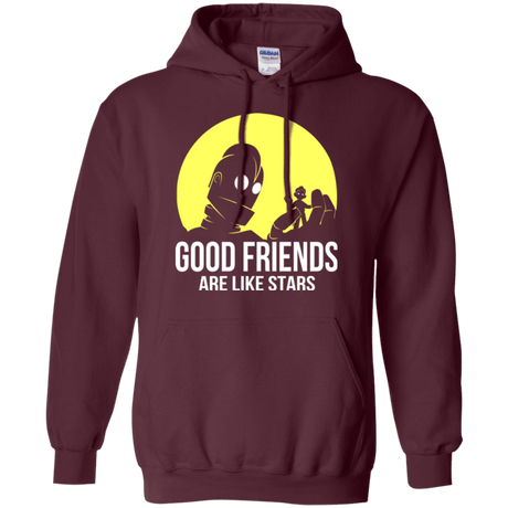 Sweatshirts Maroon / Small Good friends Pullover Hoodie