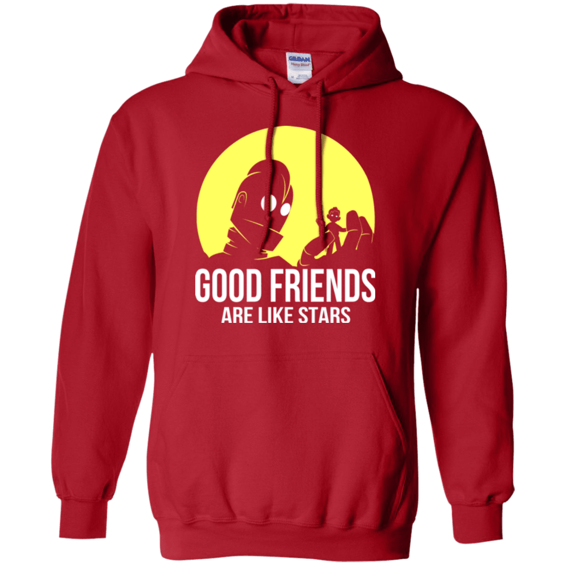 Sweatshirts Red / Small Good friends Pullover Hoodie