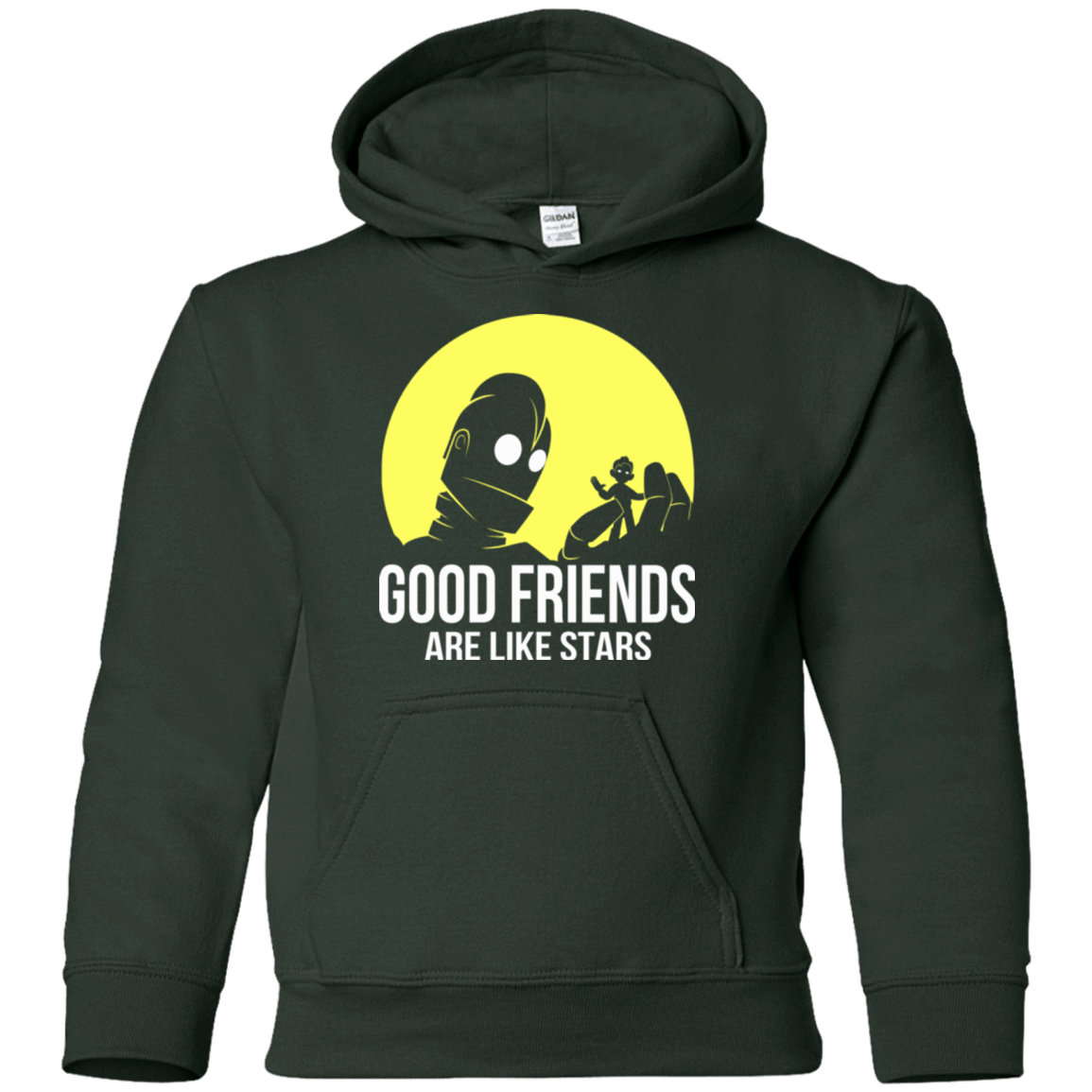 Sweatshirts Forest Green / YS Good friends Youth Hoodie