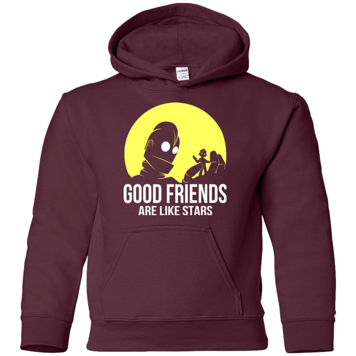 Sweatshirts Maroon / YS Good friends Youth Hoodie