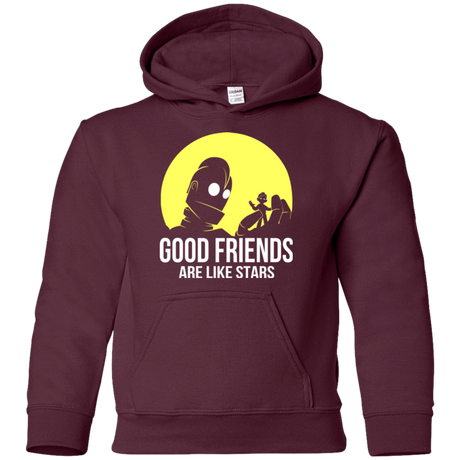 Sweatshirts Maroon / YS Good friends Youth Hoodie