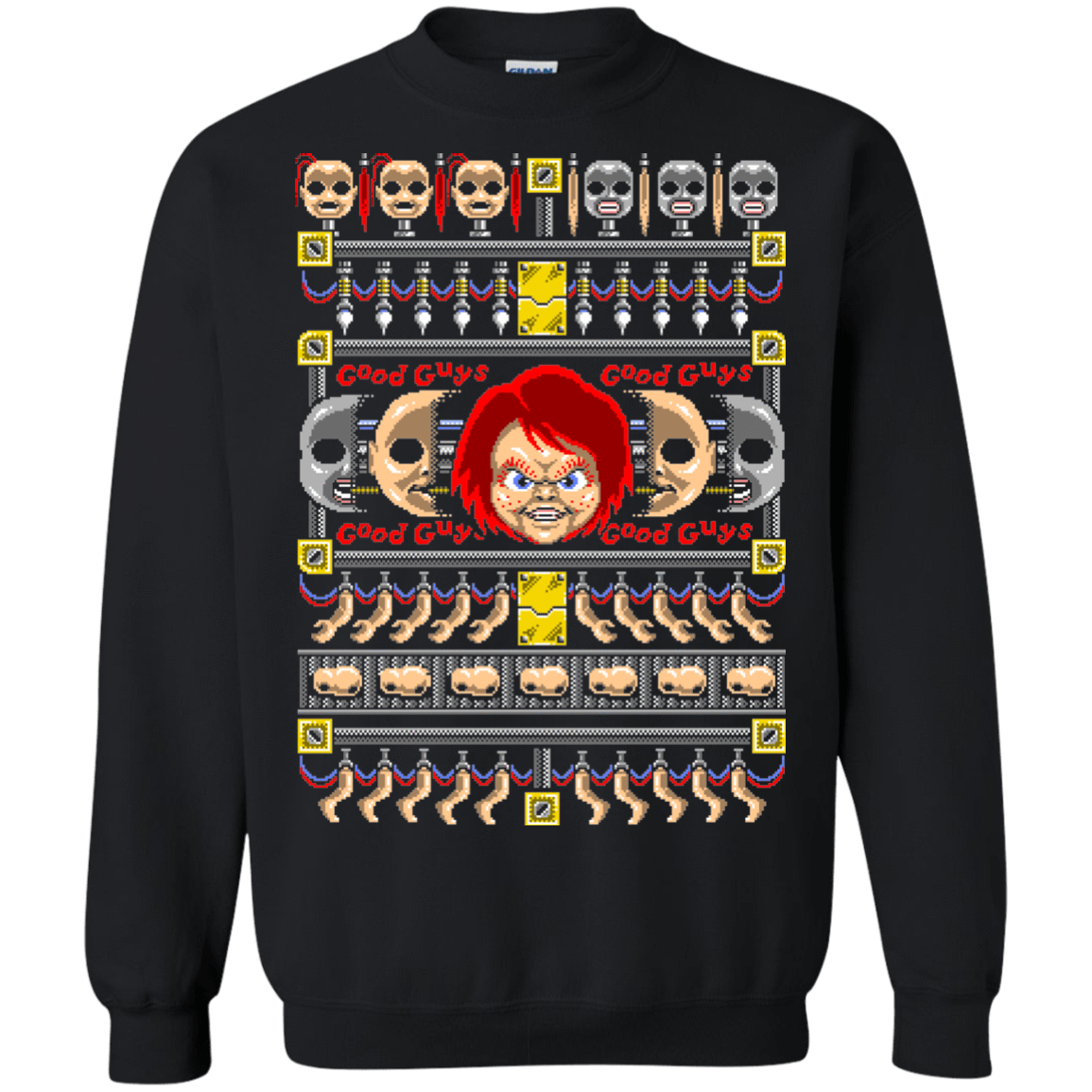 Sweatshirts Black / Small Good Guy Ugly Sweater Crewneck Sweatshirt