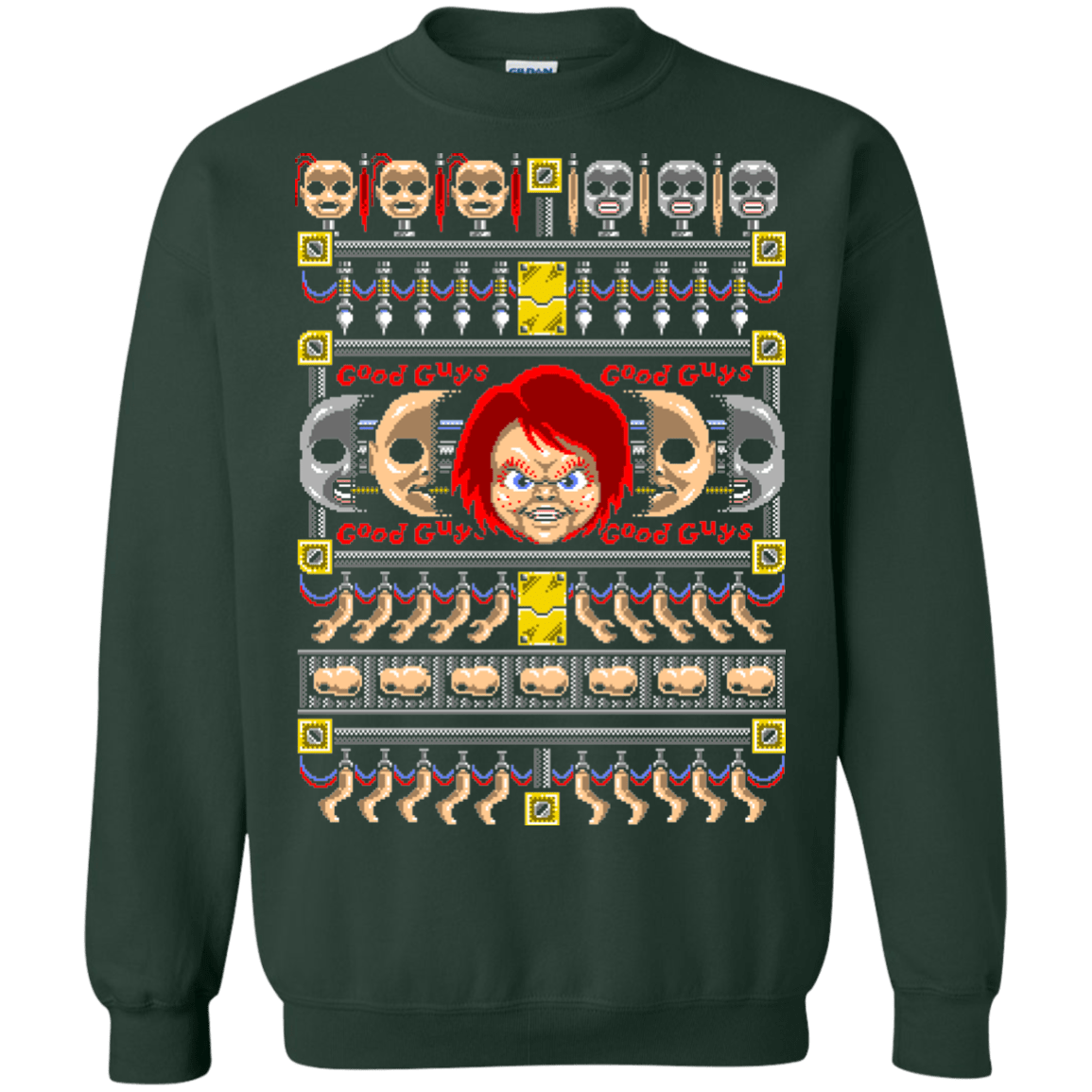 Sweatshirts Forest Green / Small Good Guy Ugly Sweater Crewneck Sweatshirt