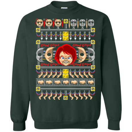 Sweatshirts Forest Green / Small Good Guy Ugly Sweater Crewneck Sweatshirt