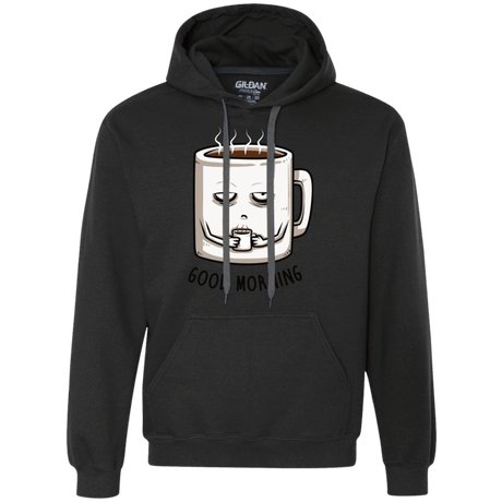 Sweatshirts Black / Small Good morning Premium Fleece Hoodie