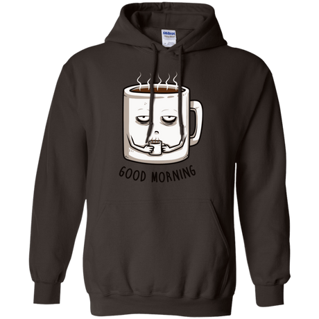 Sweatshirts Dark Chocolate / Small Good morning Pullover Hoodie