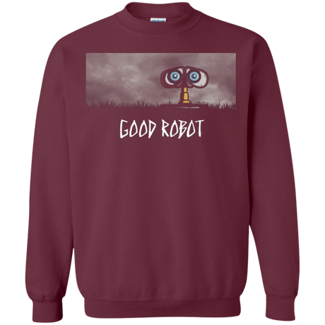 Sweatshirts Maroon / Small GOOD ROBOT Crewneck Sweatshirt
