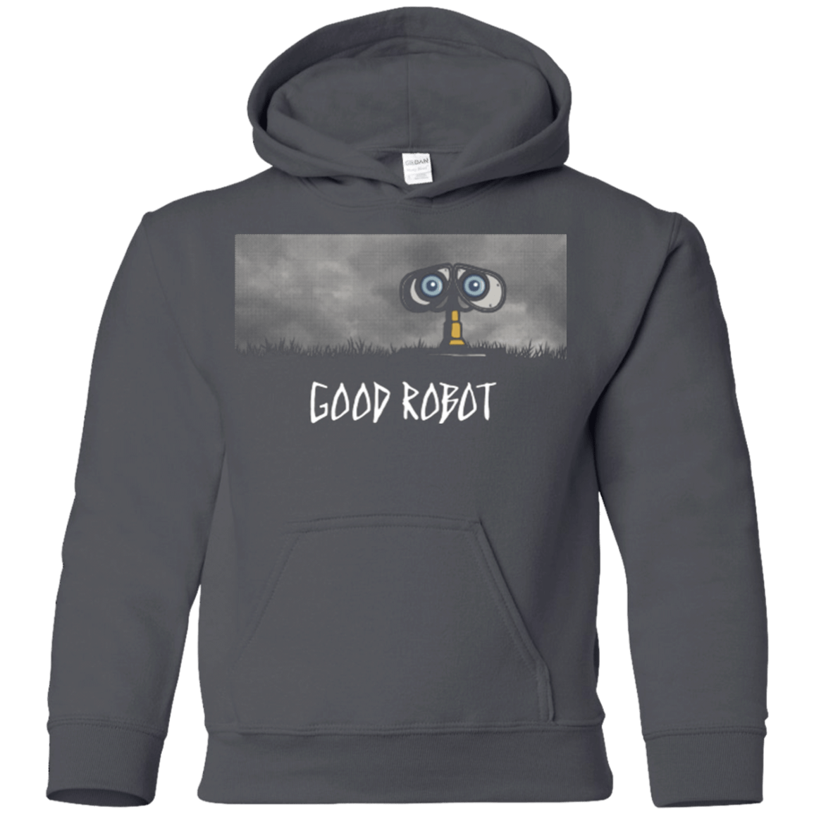 Sweatshirts Charcoal / YS GOOD ROBOT Youth Hoodie