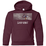 Sweatshirts Maroon / YS GOOD ROBOT Youth Hoodie