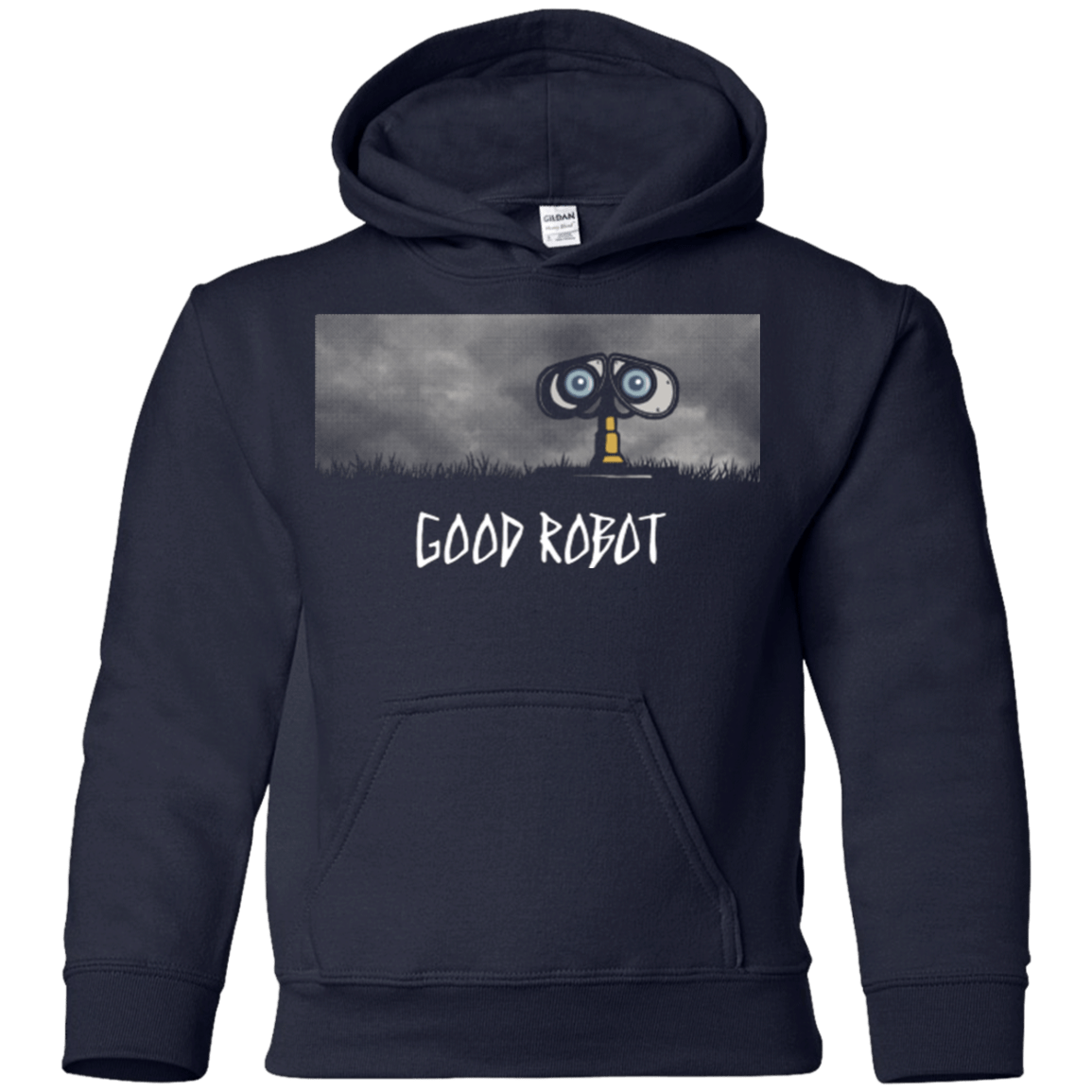 Sweatshirts Navy / YS GOOD ROBOT Youth Hoodie