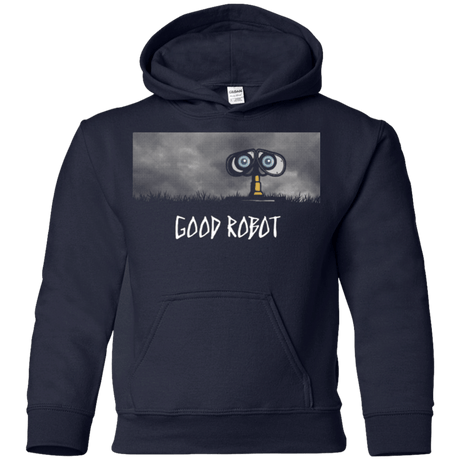 Sweatshirts Navy / YS GOOD ROBOT Youth Hoodie