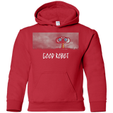 Sweatshirts Red / YS GOOD ROBOT Youth Hoodie