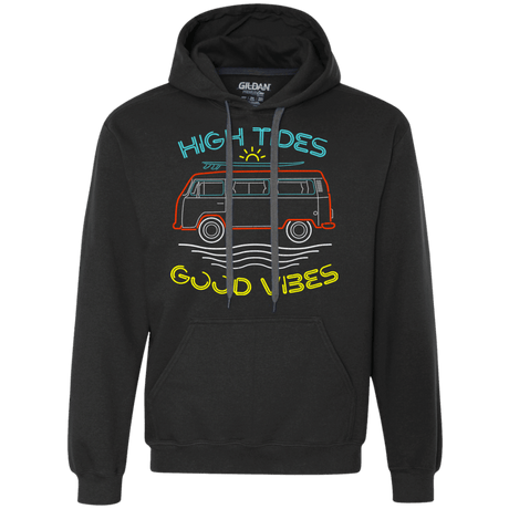 Sweatshirts Black / S Good Vibes Premium Fleece Hoodie