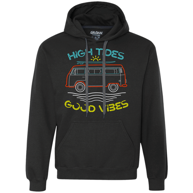 Sweatshirts Black / S Good Vibes Premium Fleece Hoodie