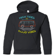 Sweatshirts Black / YS Good Vibes Youth Hoodie