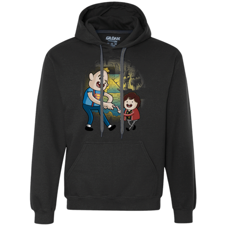 Sweatshirts Black / Small Goonies Time Premium Fleece Hoodie