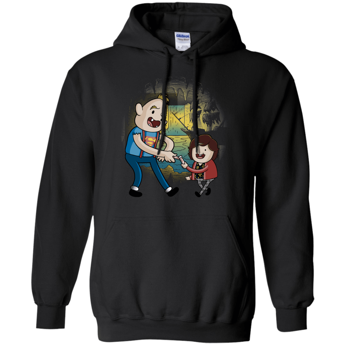 Sweatshirts Black / Small Goonies Time Pullover Hoodie