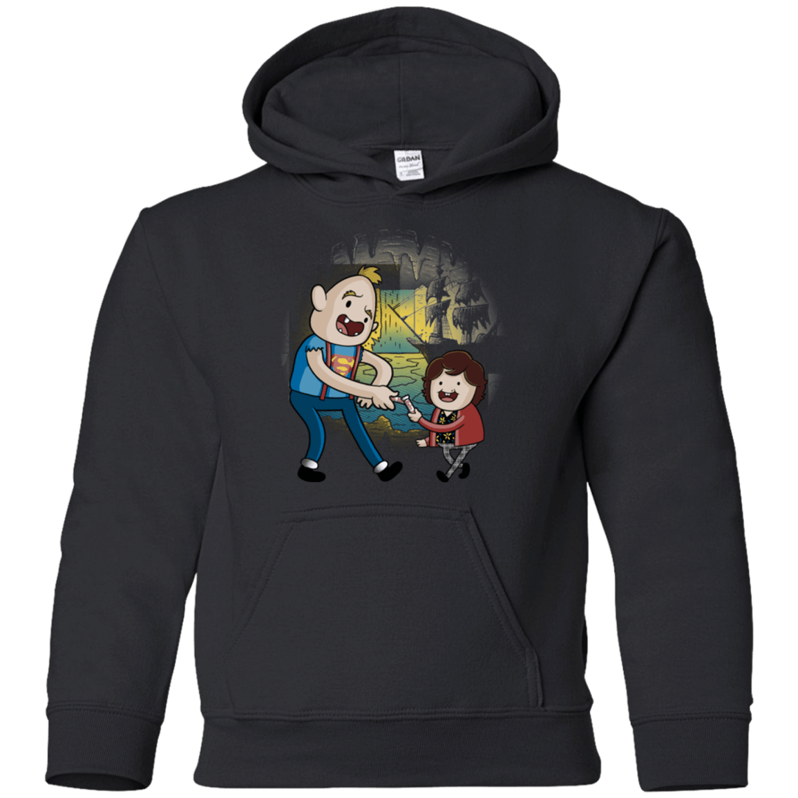 Sweatshirts Black / YS Goonies Time Youth Hoodie