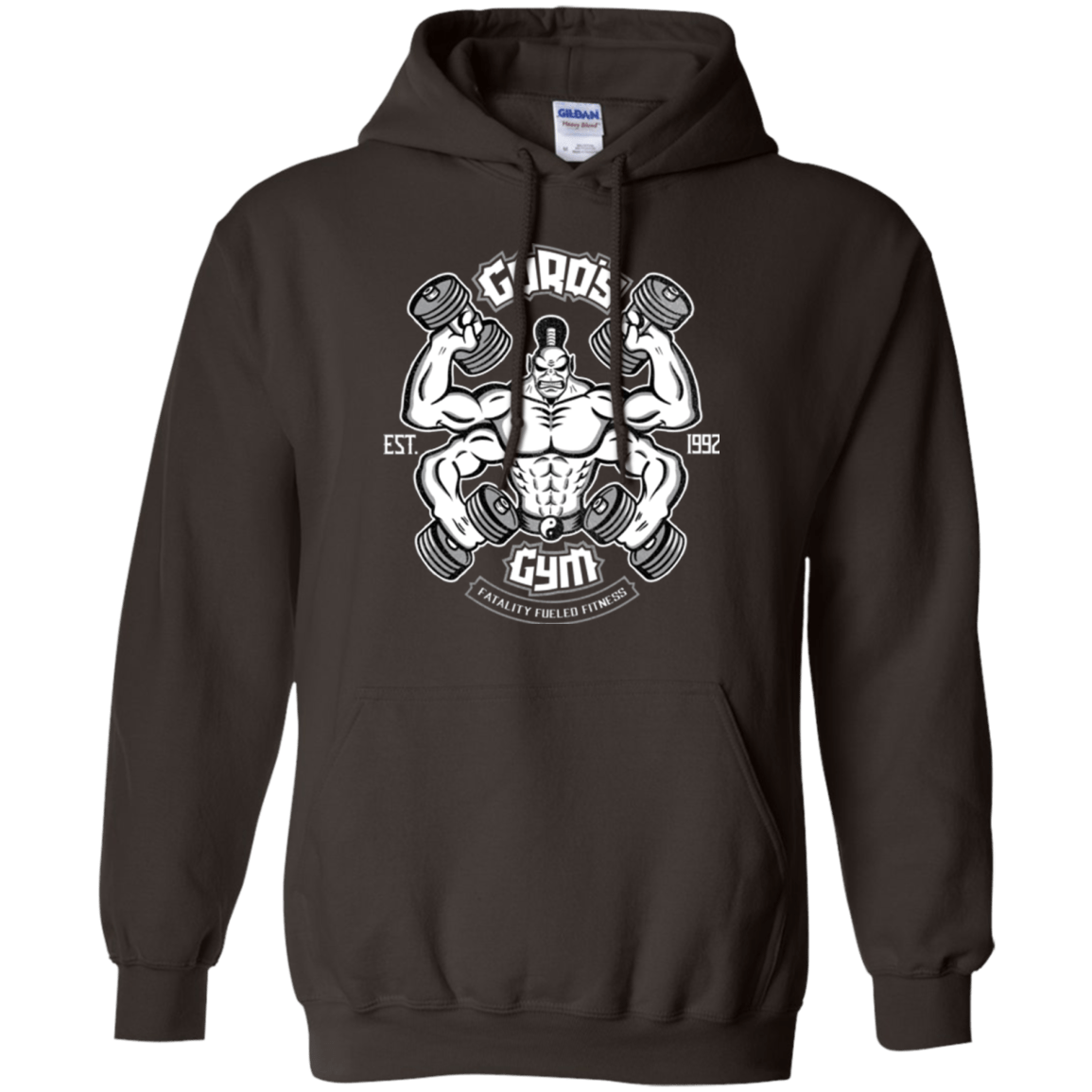Sweatshirts Dark Chocolate / Small Goros Gym Pullover Hoodie