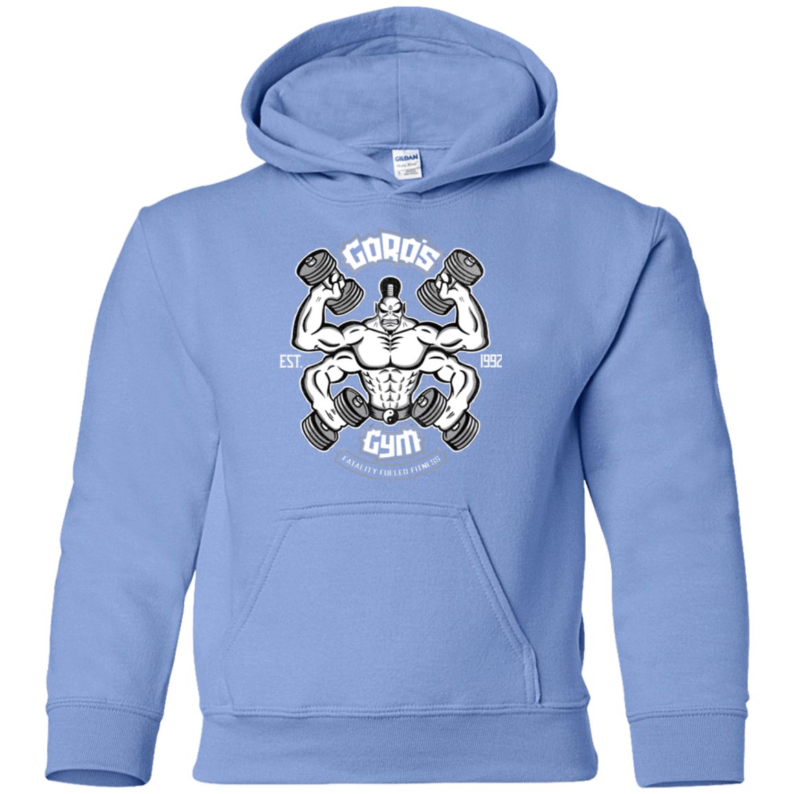 Sweatshirts Carolina Blue / YS Goros Gym Youth Hoodie