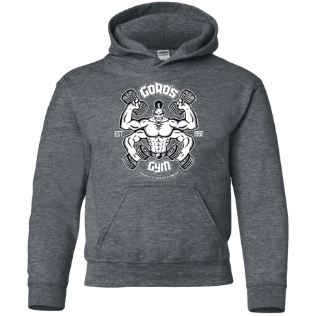 Sweatshirts Dark Heather / YS Goros Gym Youth Hoodie