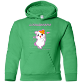 Sweatshirts Irish Green / YS Goshujinsama Youth Hoodie